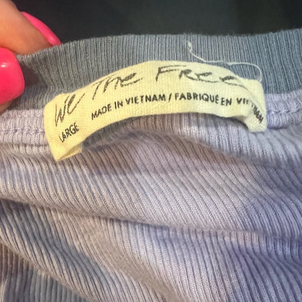 We The Free Feelin It Boho Patchwork Blouse Size … - image 7